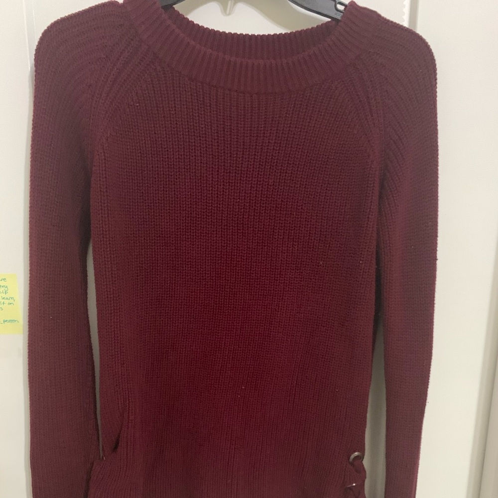 Red sweater